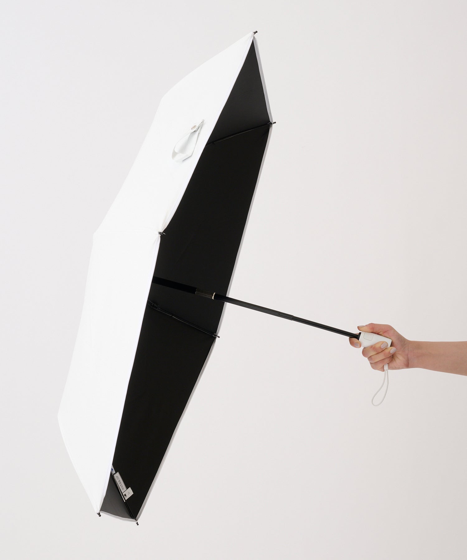 エスタ estaa 【WEB限定 自動開閉】晴雨兼用折りたたみ日傘 ラディクール 遮光 遮熱 UV ユニセックス （ホワイト） ホワイト