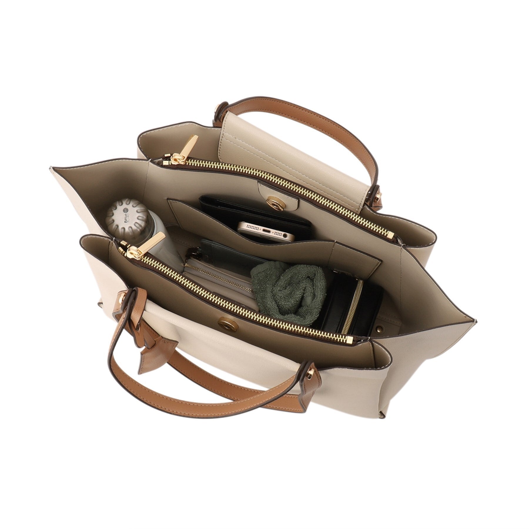 エスペランサ ESPERANZA 横型A4トートバッグ （グレージュ(012)） グレージュ(012)