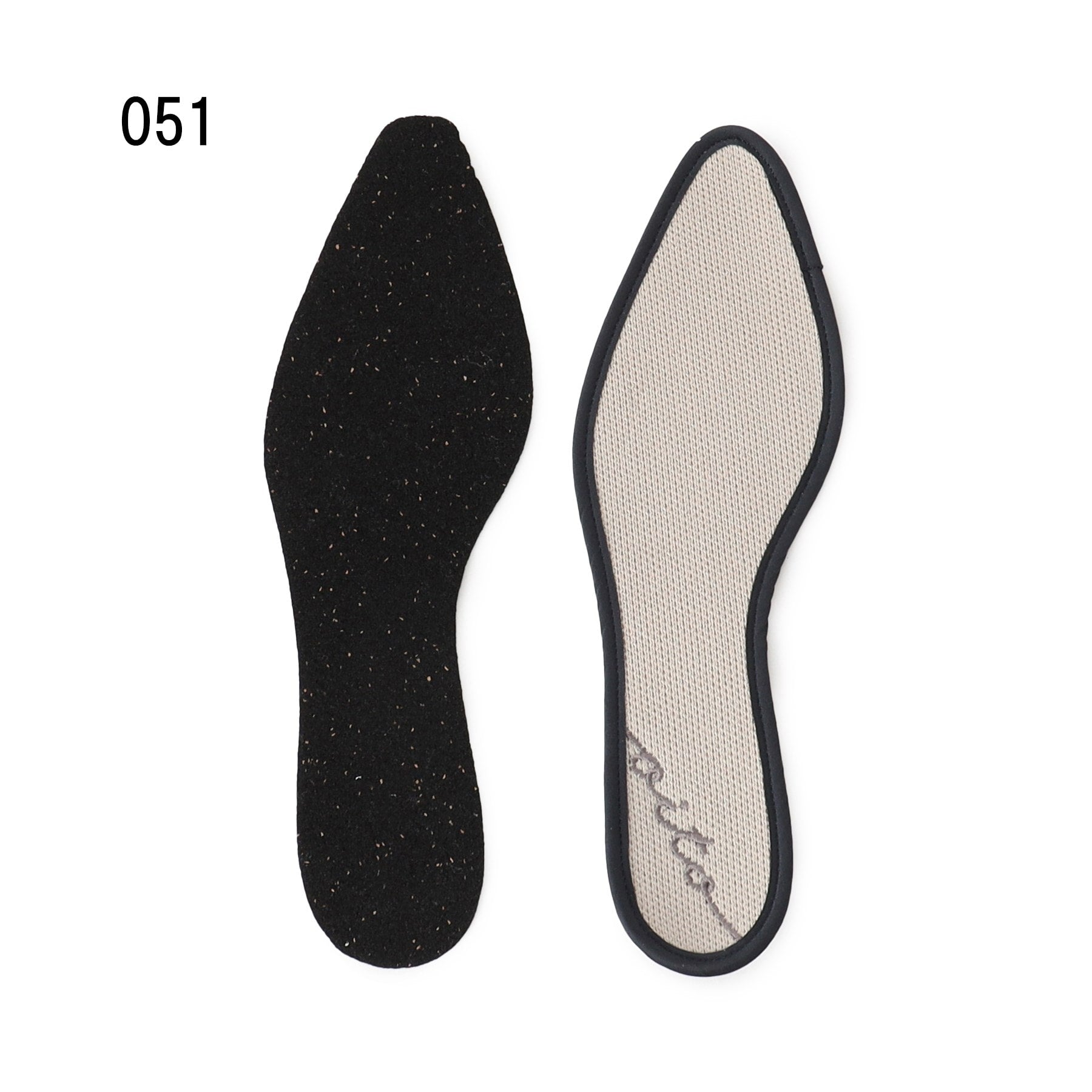 エスペランサ ESPERANZA Oito和紙フラットパンプス （ブラック(019)） ブラック(019)