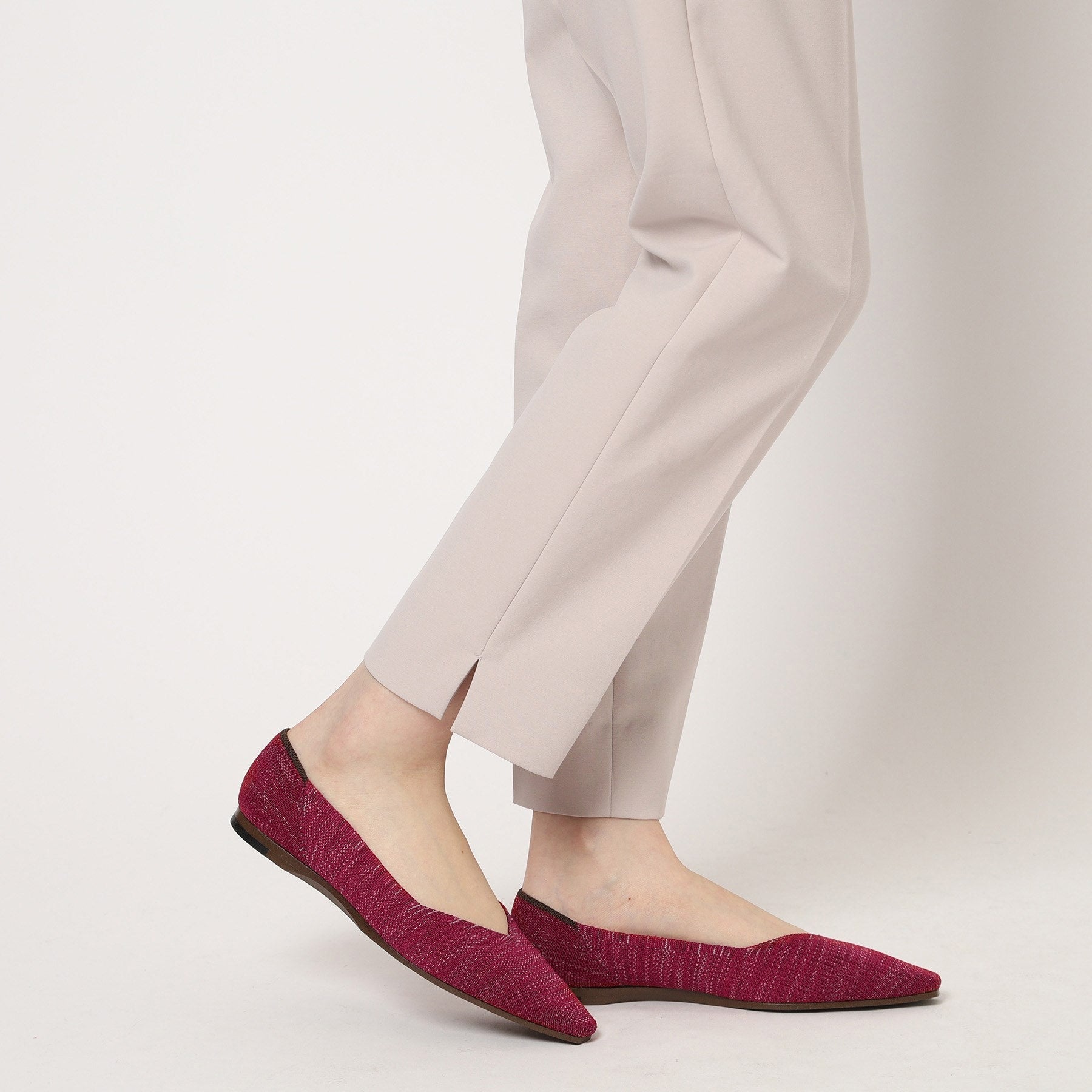 エスペランサ ESPERANZA Oito和紙フラットパンプス （ブラック(019)） ブラック(019)