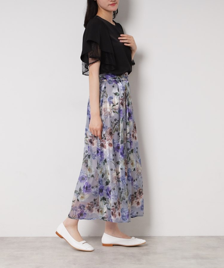 エスペランサ ESPERANZA フリンジフラットパンプス （ベージュ(152)） ベージュ(152)