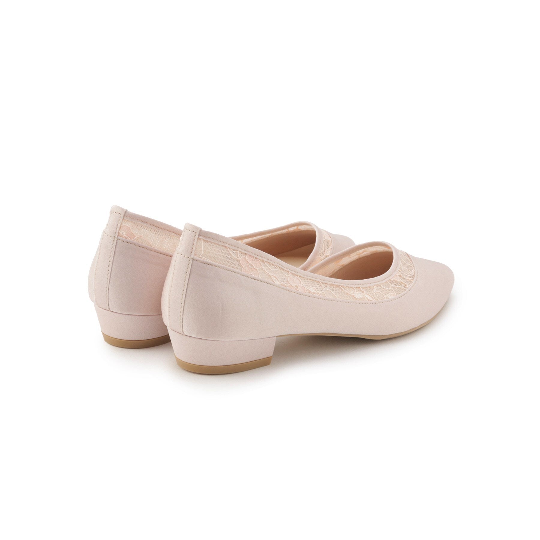 エスペランサ ESPERANZA セパレートフラットパンプス 結婚式二次会 パーティー 24SS （ブラック(319)） ブラック(319)