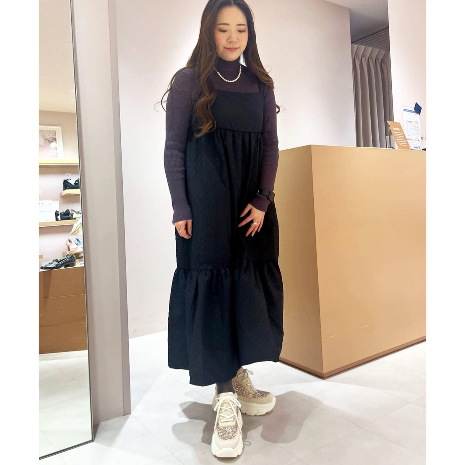 エスペランサ ESPERANZA 盛れるインヒールスニーカー 24SS