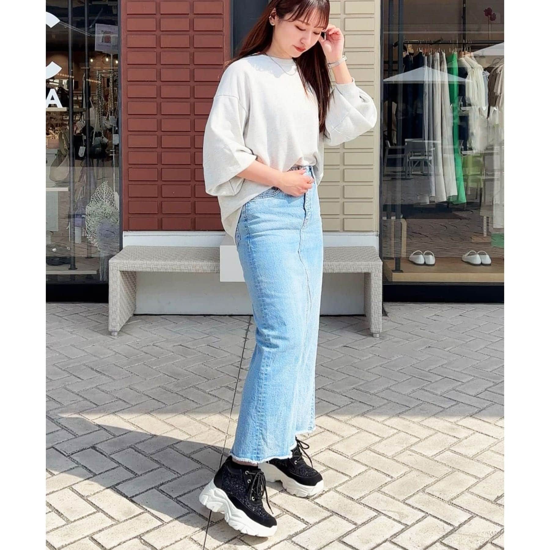 エスペランサ ESPERANZA 盛れるインヒールスニーカー 24SS
