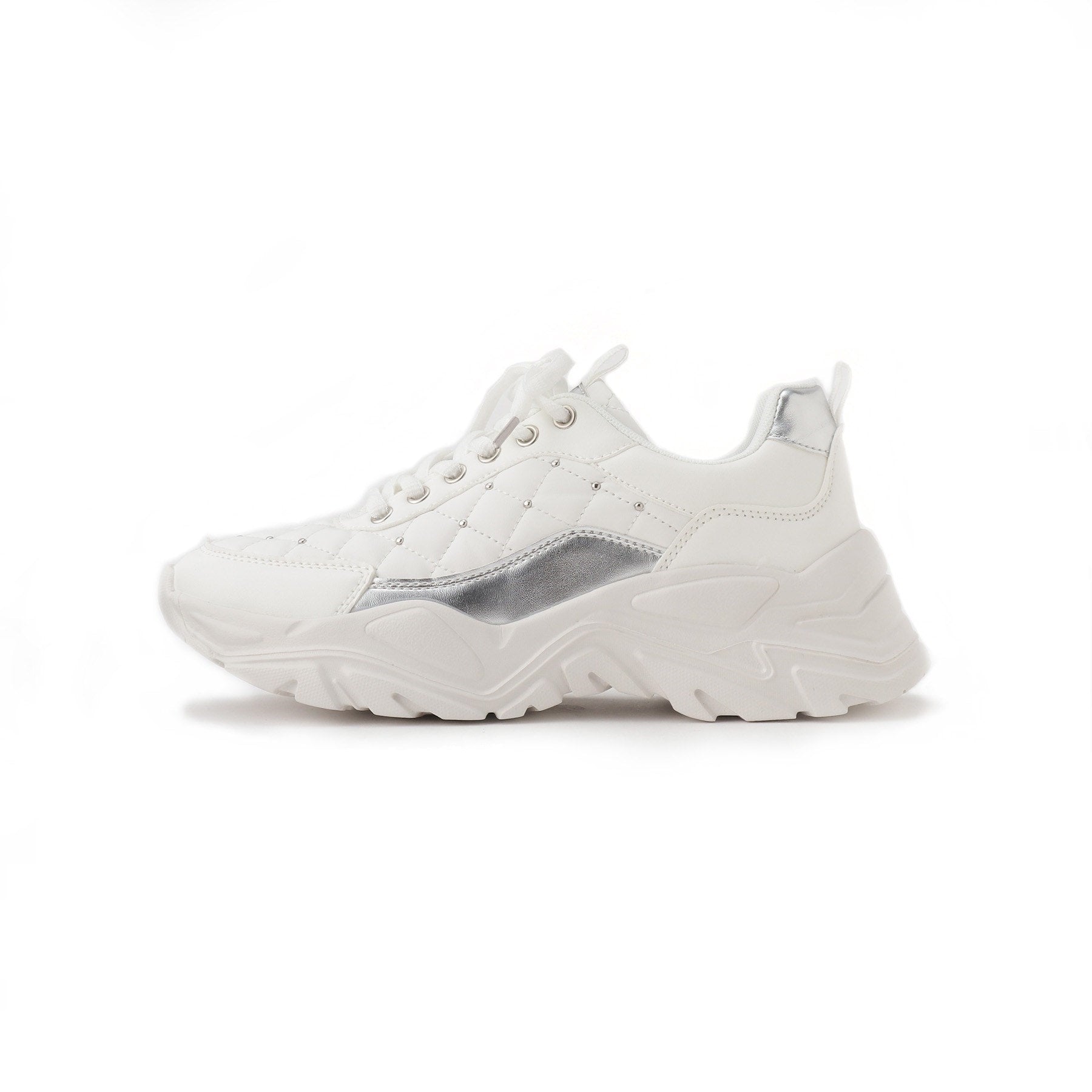 エスペランサ ESPERANZA キルティングスニーカー 24SS （ホワイト(001)） ホワイト(001)