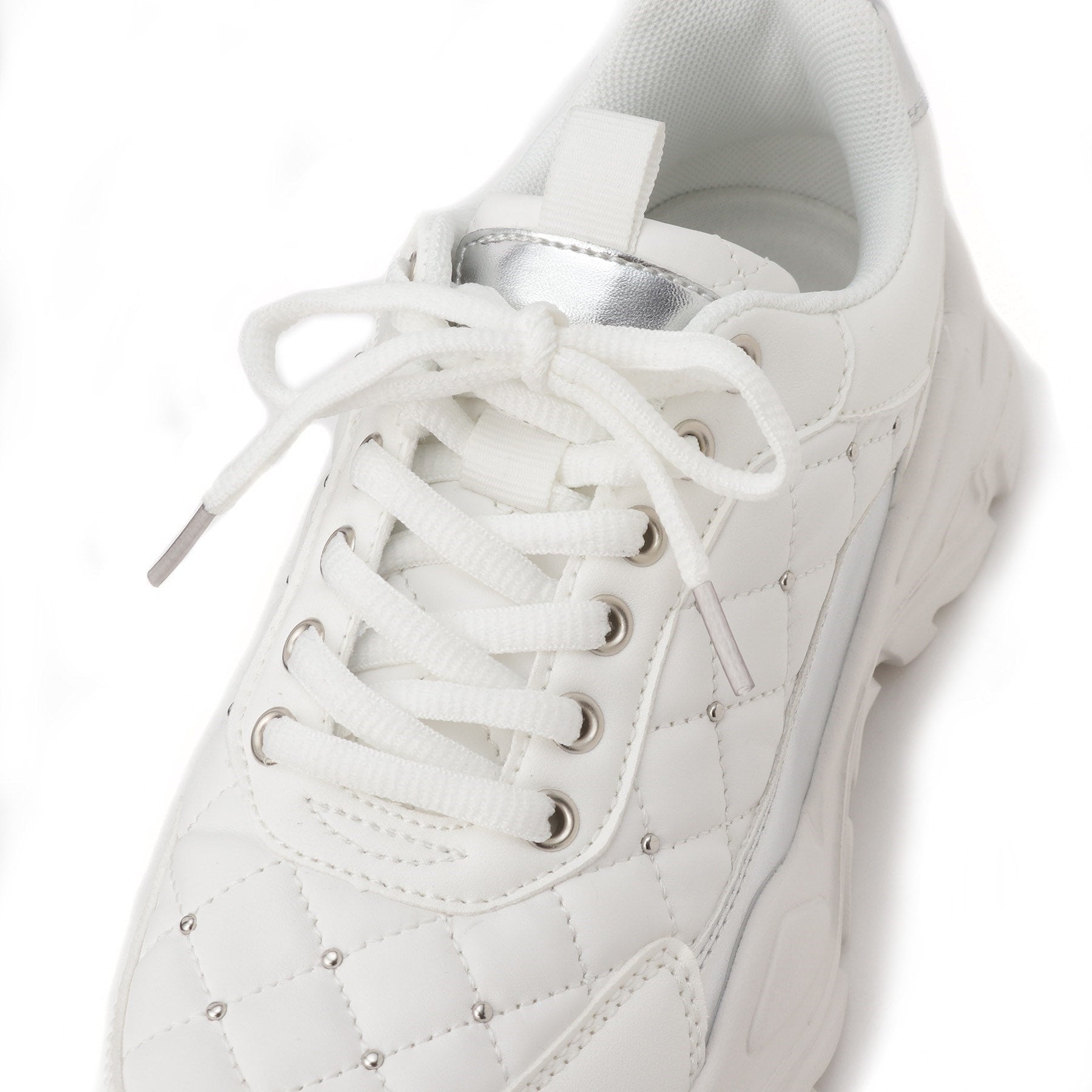 エスペランサ ESPERANZA キルティングスニーカー 24SS （ホワイト(001)） ホワイト(001)