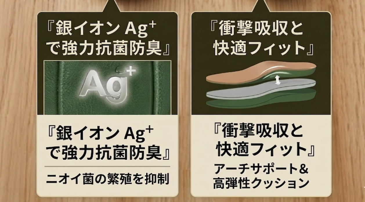エスゴ ESGO 本革超軽量・ふかふかクッション コンフォートカジュアルシューズ （ブラック） ブラック