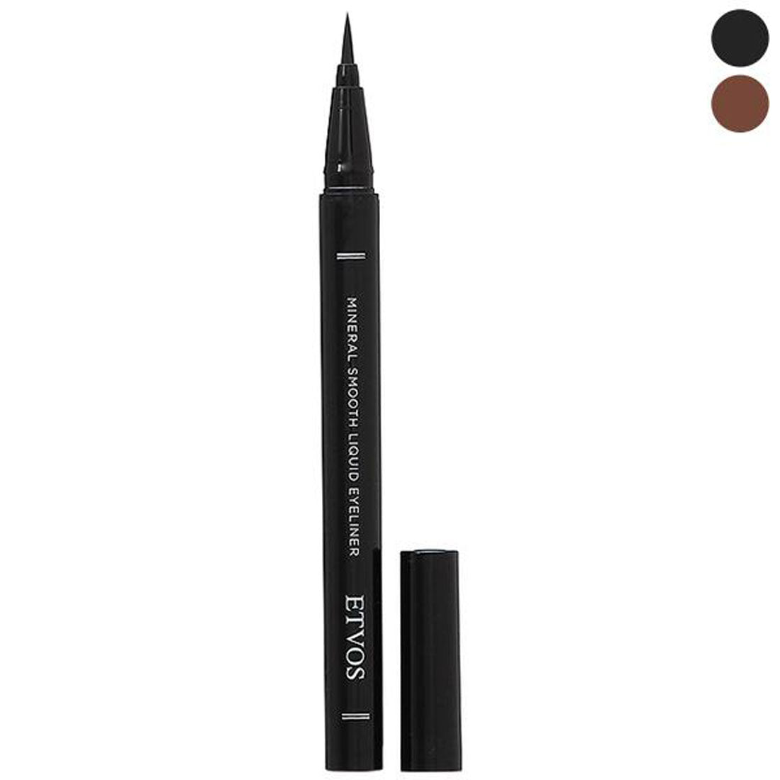 エトヴォス ETVOS ミネラル スムース リキッドアイライナー 【返品不可商品】,ナチュラルブラック