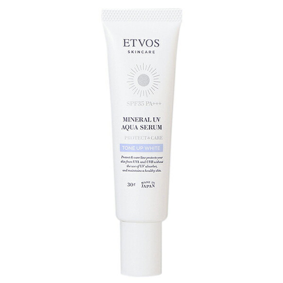 エトヴォス ETVOS ミネラルUVアクアセラム トーンアップホワイト SPF35 PA+++ 30g【返品不可商品】 （マルチカラー） マルチカラー