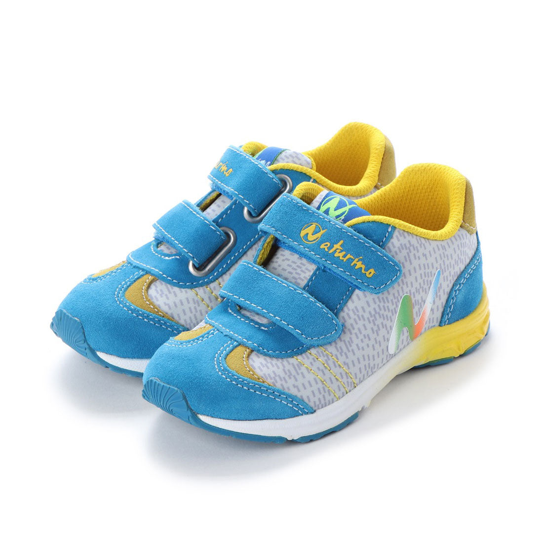 ヨーロッパコンフォートシューズ EU Comfort Shoes Naturino キッズローカットスニーカー,スカイブルー