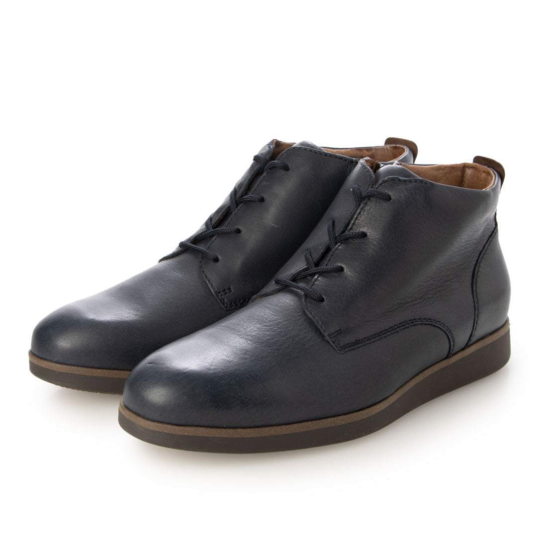 ヨーロッパコンフォートシューズ EU Comfort Shoes Waldlaufer ブーツ ネイビー