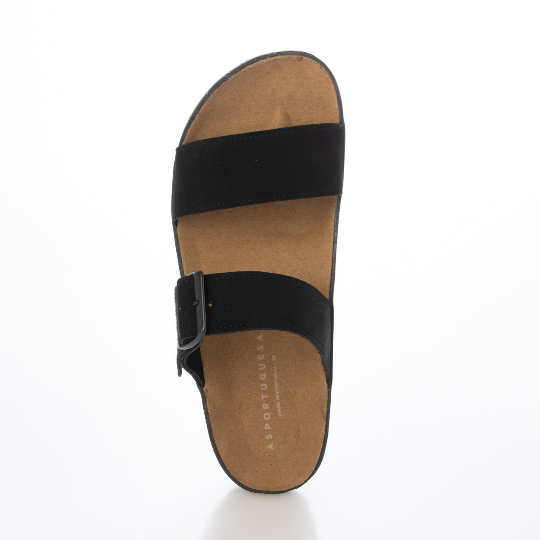 ヨーロッパコンフォートシューズ EU Comfort Shoes Asportuguesas エコレザーサンダル （ECO SUEDE BLACK） ECO SUEDE BLACK