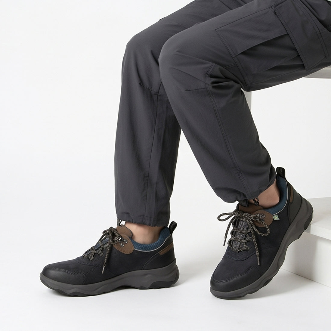 ヨーロッパコンフォートシューズ EU Comfort Shoes Waldlaufer 防水ウォーキングシューズ （schwarz） schwarz