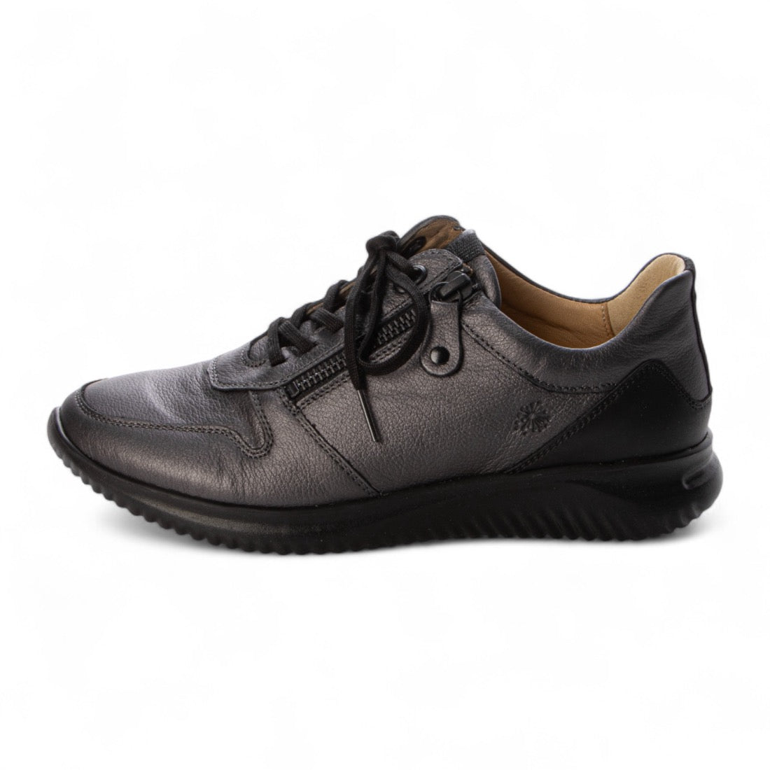 ヨーロッパコンフォートシューズ EU Comfort Shoes Hartjes スニーカー （PLATIN/SCHWARZ） PLATIN/SCHWARZ
