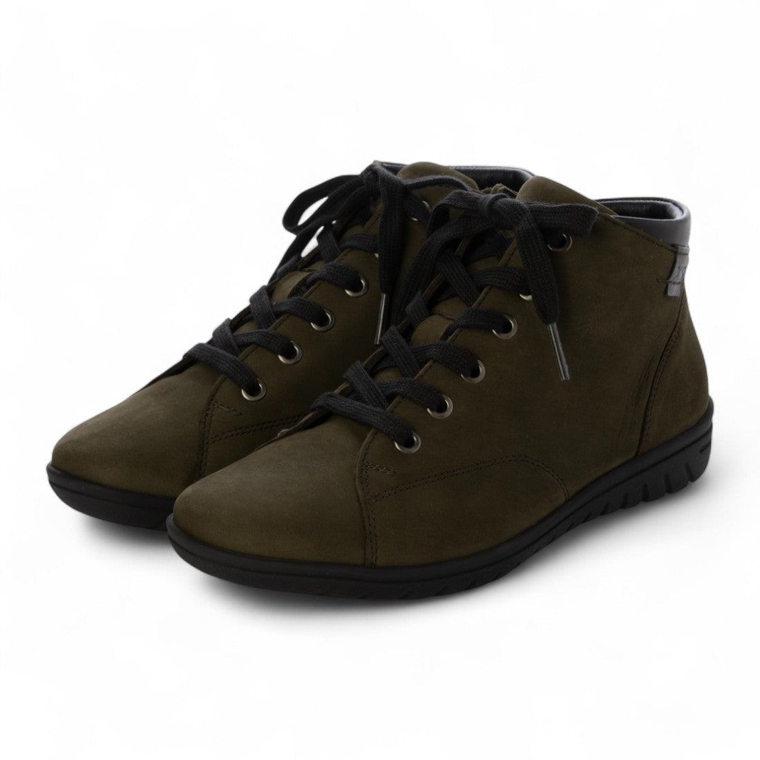 ヨーロッパコンフォートシューズ EU Comfort Shoes Hartjes ブーツ （OLIVE-SCHWARZ） OLIVE-SCHWARZ