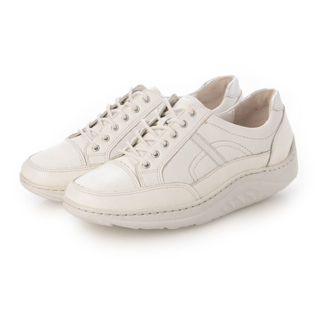 ヨーロッパコンフォートシューズ EU Comfort Shoes Waldlaufer シューズ （weiss silber） weiss silber