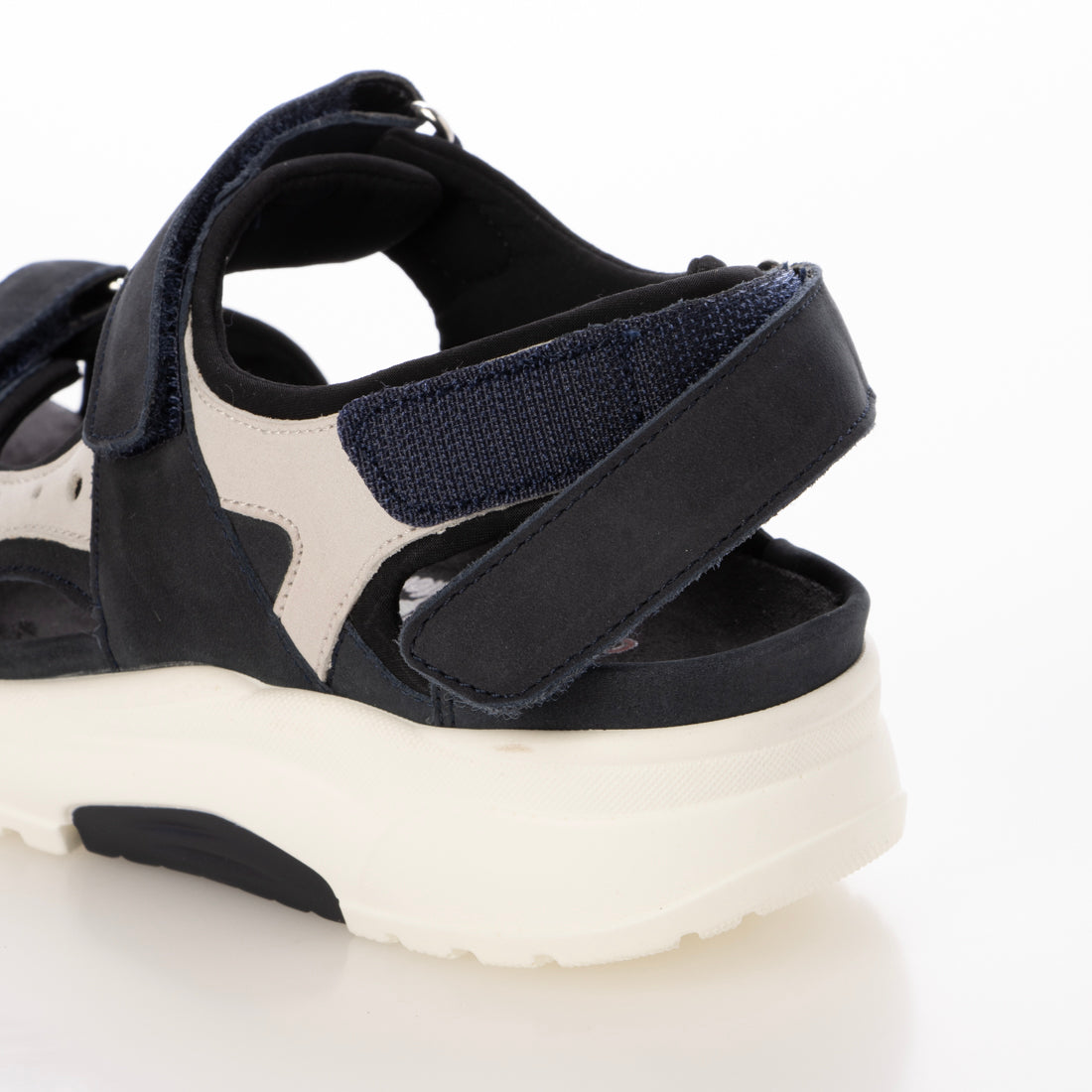 ヨーロッパコンフォートシューズ EU Comfort Shoes Waldlaufer サンダル （marine cement SHANNON schwarz） marine cement SHANNON schwarz