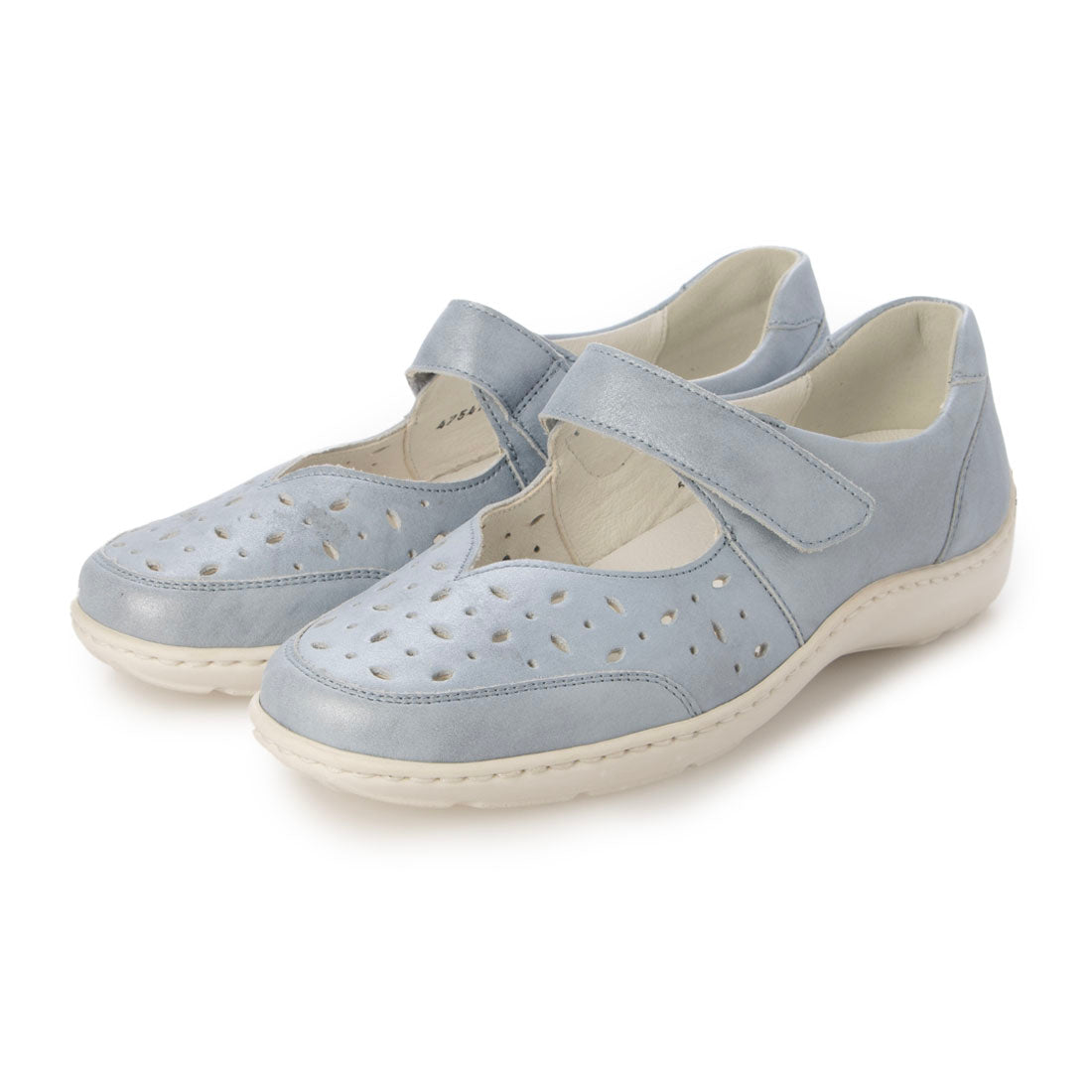 ヨーロッパコンフォートシューズ EU Comfort Shoes Waldlaufer ストラップシューズ （sky） sky