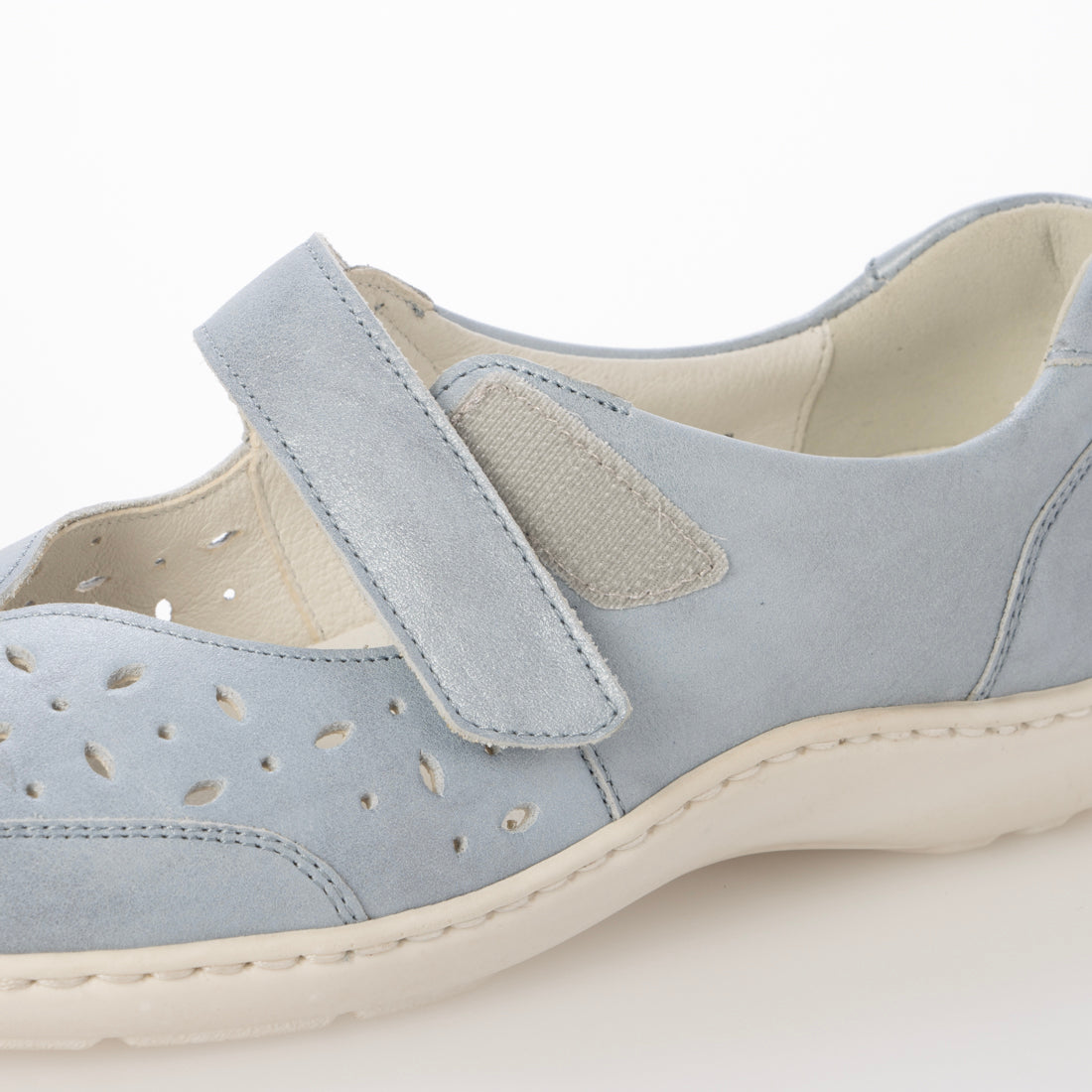 ヨーロッパコンフォートシューズ EU Comfort Shoes Waldlaufer ストラップシューズ （sky） sky