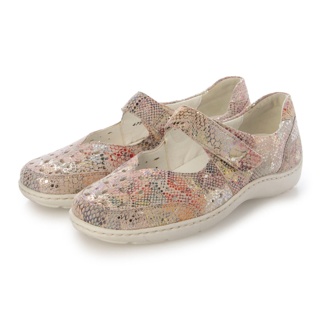 ヨーロッパコンフォートシューズ EU Comfort Shoes Waldlaufer ストラップシューズ （rosa） rosa