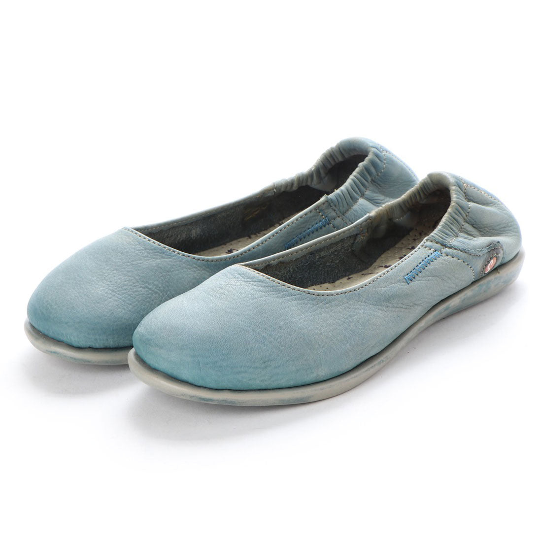 ヨーロッパコンフォートシューズ EU Comfort Shoes Softinos スリッポン,ターコイズ