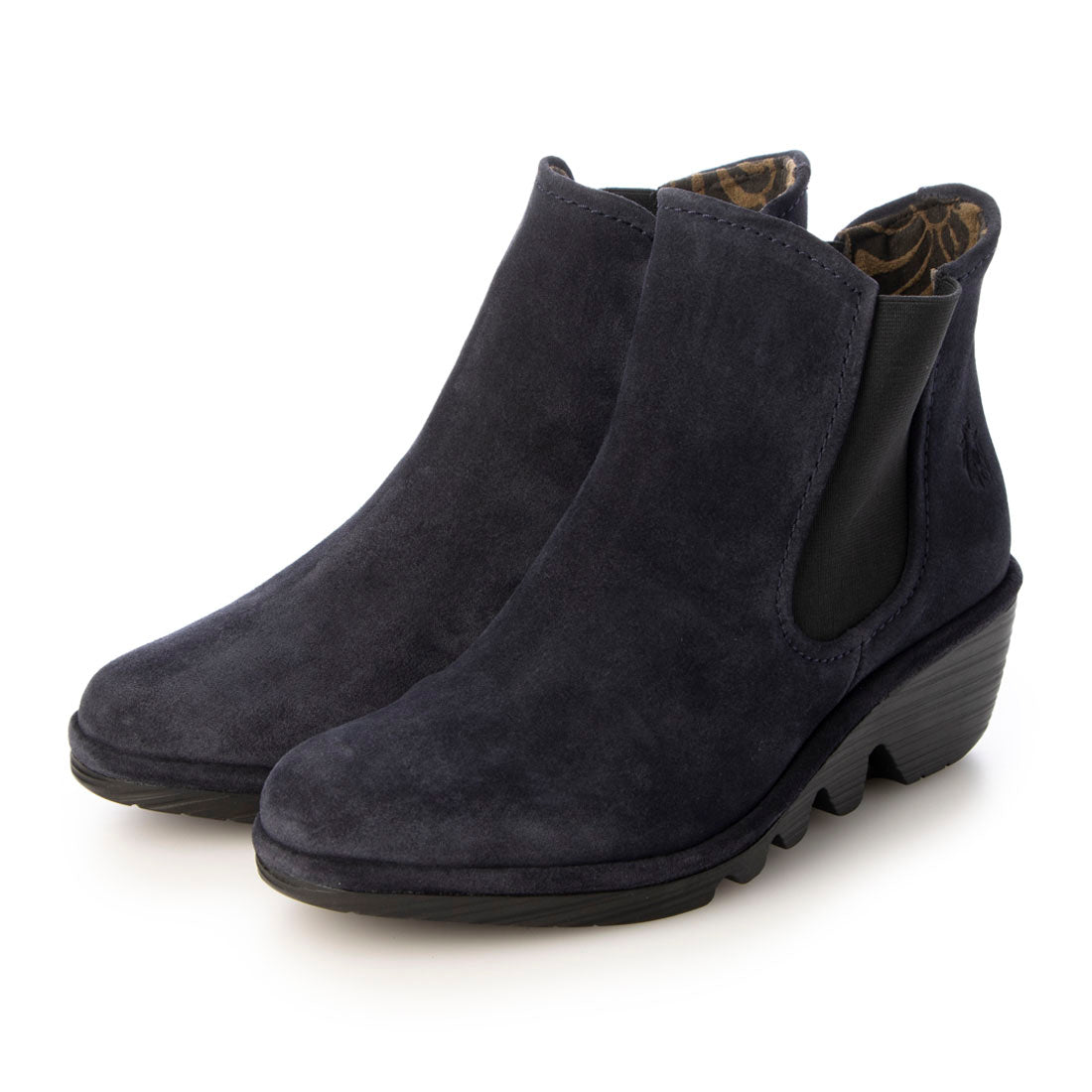 ヨーロッパコンフォートシューズ EU Comfort Shoes FlyLondon ブーツ,Oil Suede Navy