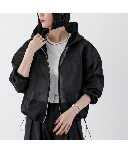 ユーフォリック euphoric' euphoric' フーディー EU-CT5105 Sheer Hoodie メッシュ （01/WHITE/ホワイト） 01/WHITE/ホワイト