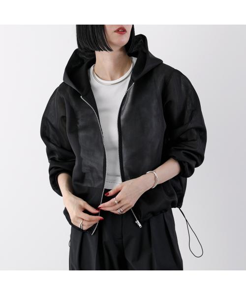 ユーフォリック euphoric' euphoric' フーディー EU-CT5105 Sheer Hoodie メッシュ （01/WHITE/ホワイト） 01/WHITE/ホワイト