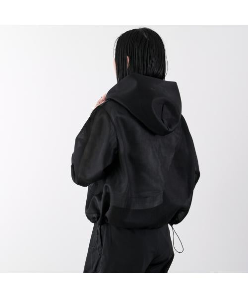 ユーフォリック euphoric' euphoric' フーディー EU-CT5105 Sheer Hoodie メッシュ （01/WHITE/ホワイト） 01/WHITE/ホワイト