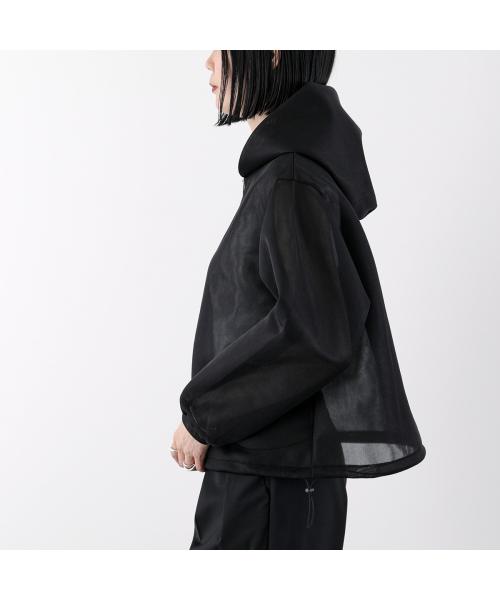 ユーフォリック euphoric' euphoric' フーディー EU-CT5105 Sheer Hoodie メッシュ （01/WHITE/ホワイト） 01/WHITE/ホワイト