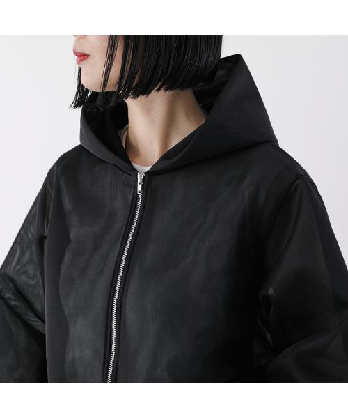 ユーフォリック euphoric' euphoric' フーディー EU-CT5105 Sheer Hoodie メッシュ （01/WHITE/ホワイト） 01/WHITE/ホワイト