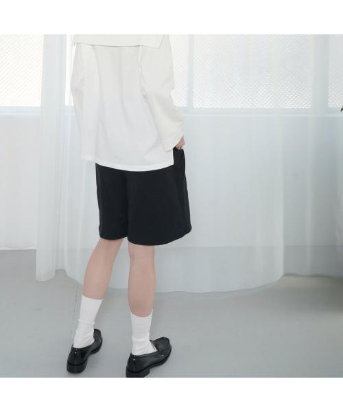 ユーフォリック euphoric' euphoric' ショートパンツ EU-CT5206 スウェット （99/BLACK/ブラック） 99/BLACK/ブラック