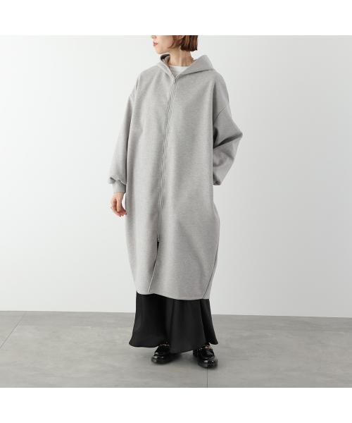 ユーフォリック euphoric' euphoric' ロングフーディー EU-CT5312 パーカー （85/GRAY-MOKU/ライトグレー） 85/GRAY-MOKU/ライトグレー