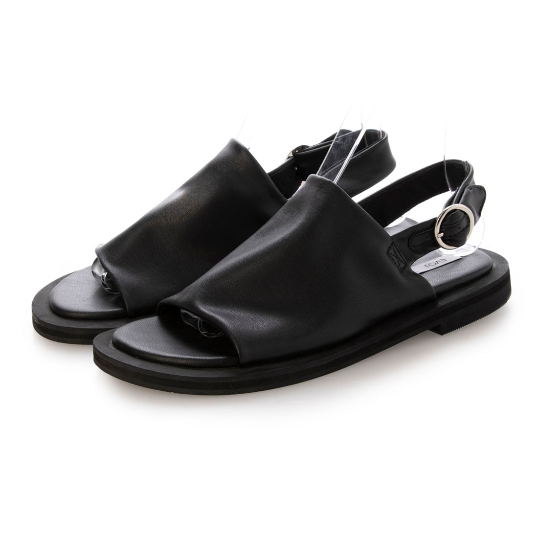 [EVOL][Cushioned & Soft] Back Belt Flat Sandals IY5640