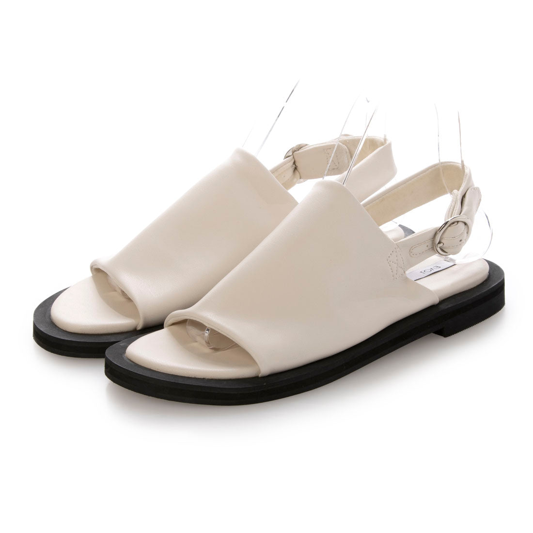 [EVOL][Cushioned & Soft] Back Belt Flat Sandals IY5640