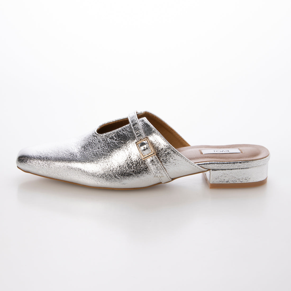 【EVOL】【Soft・Cushioned】U-Cut Square Flat Pumps IY5723