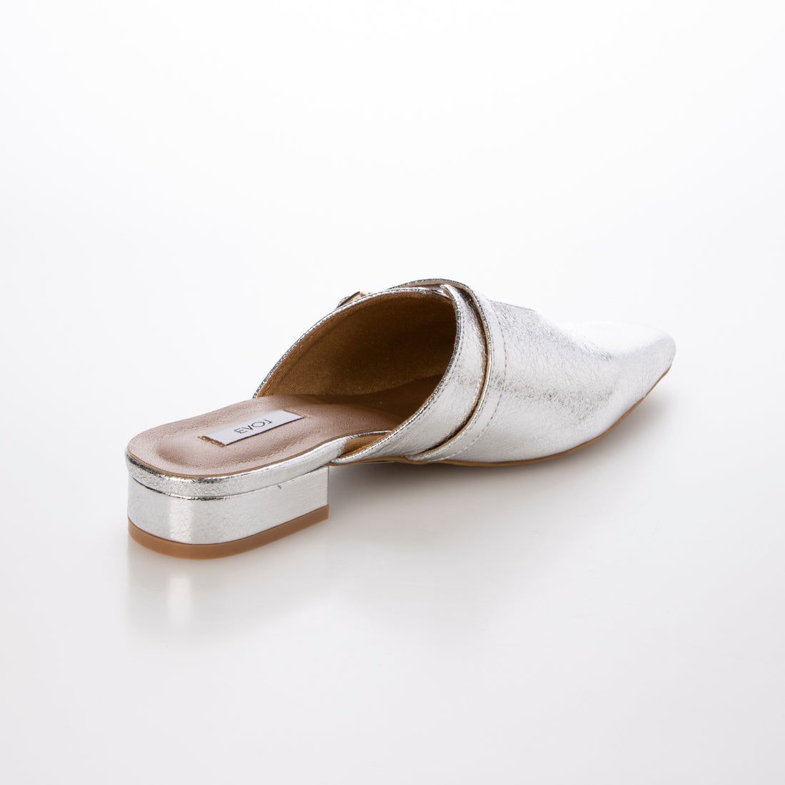 【EVOL】【Soft・Cushioned】U-Cut Square Flat Pumps IY5723