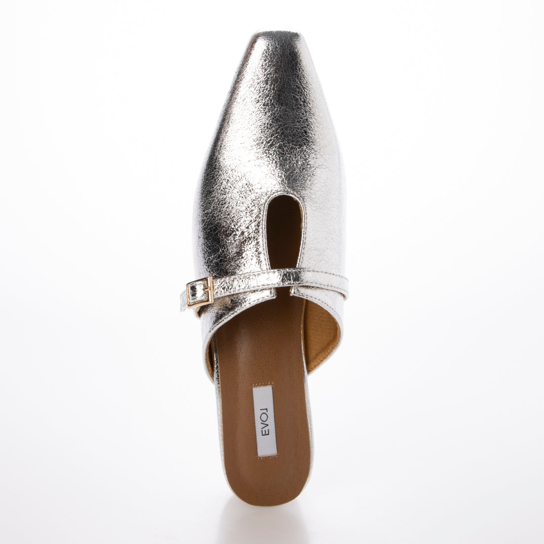 【EVOL】【Soft・Cushioned】U-Cut Square Flat Pumps IY5723