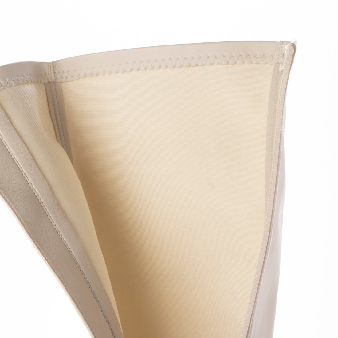 【EVOL/イーボル】 【晴雨兼用(一部カラー除く)・美脚効果あり】ストーム9.5cmストレッチブーツ IZ5817  （アイボリー） アイボリー