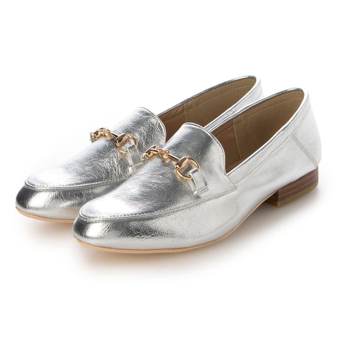 【EVOL/イーボル】 ビットローファー IN9072 （シルバー） シルバー