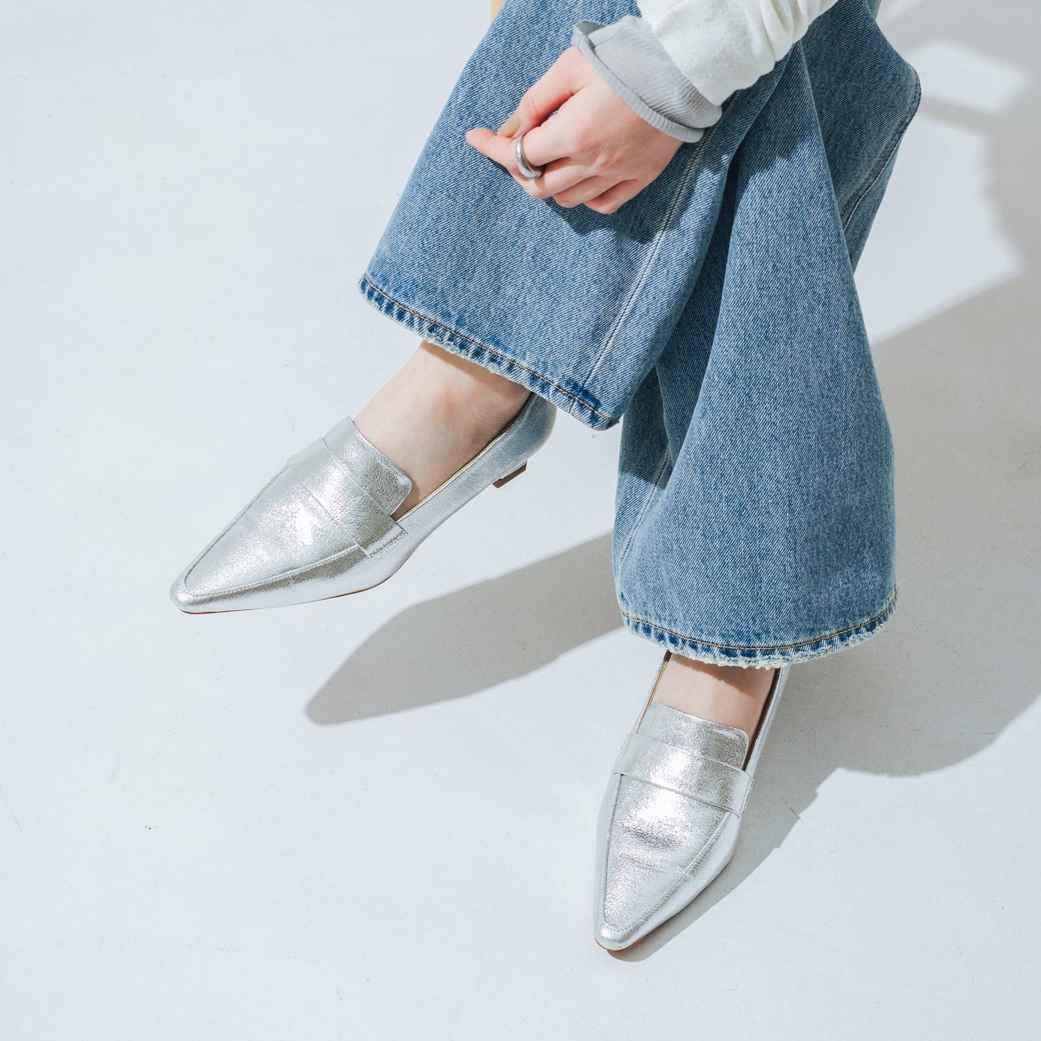 【EVOL】 Low Heel Coin Loafer IX5430