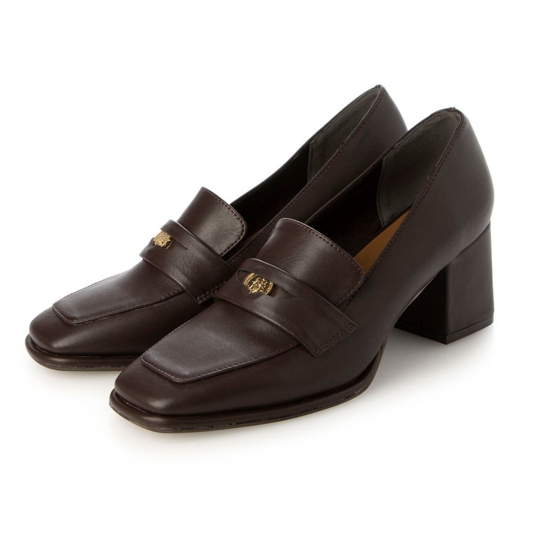 【EVOL】 Coin 6.5cm Heel Loafer IX5521