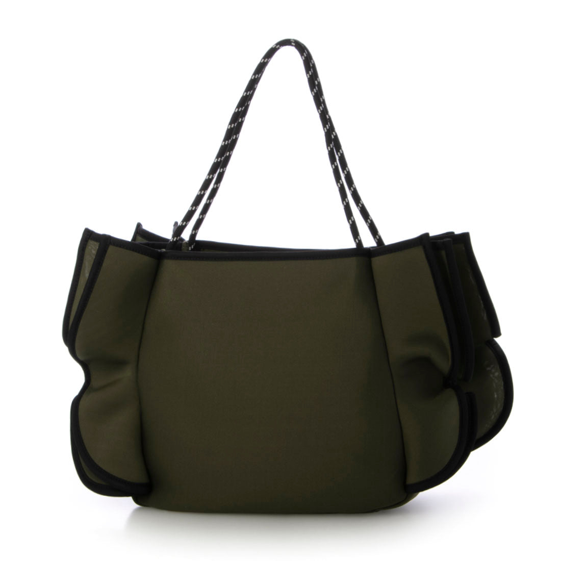 イグジスタンス EXISTENCE エアリーフリル A4トートBAG （graybeige） graybeige