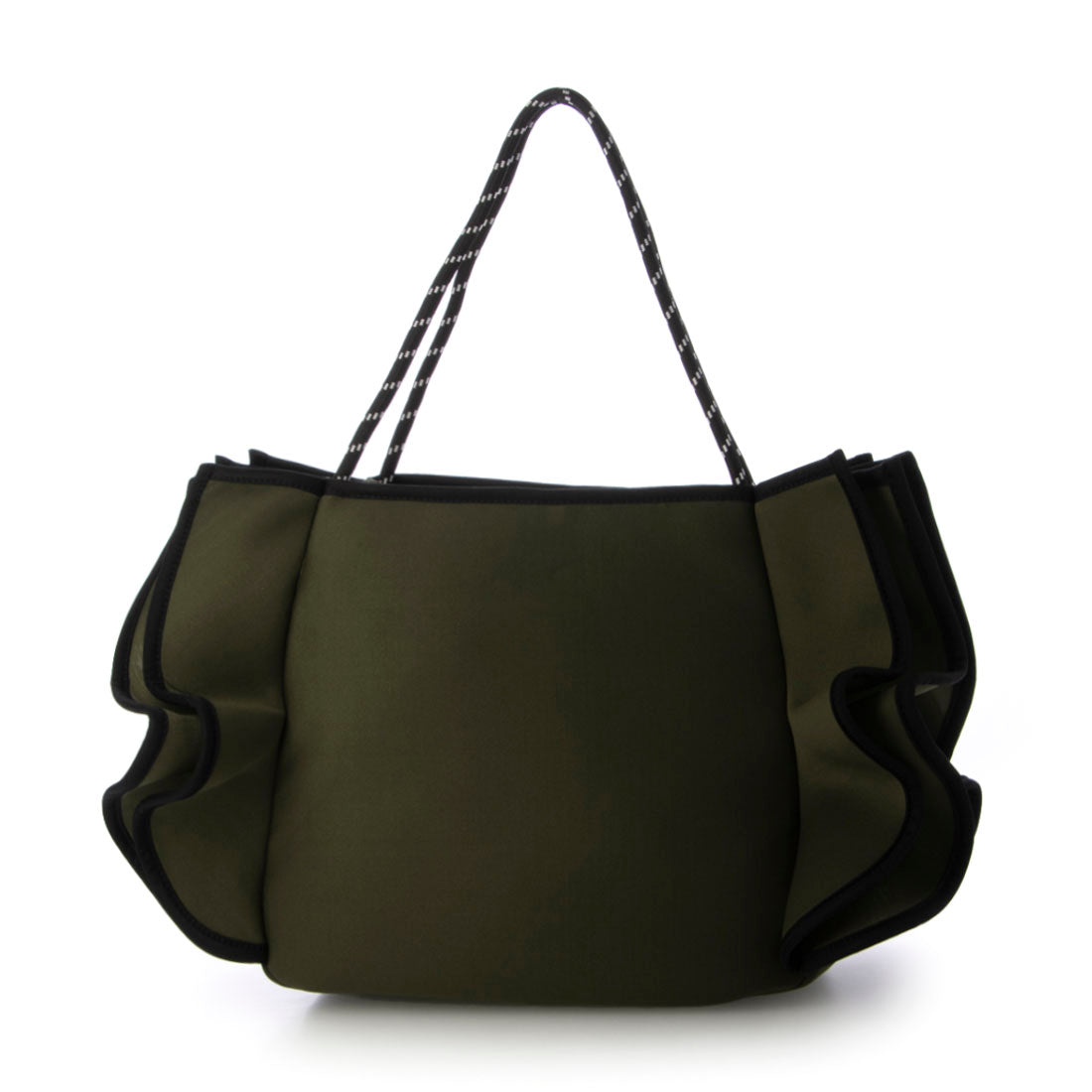 イグジスタンス EXISTENCE エアリーフリル A4トートBAG （graybeige） graybeige