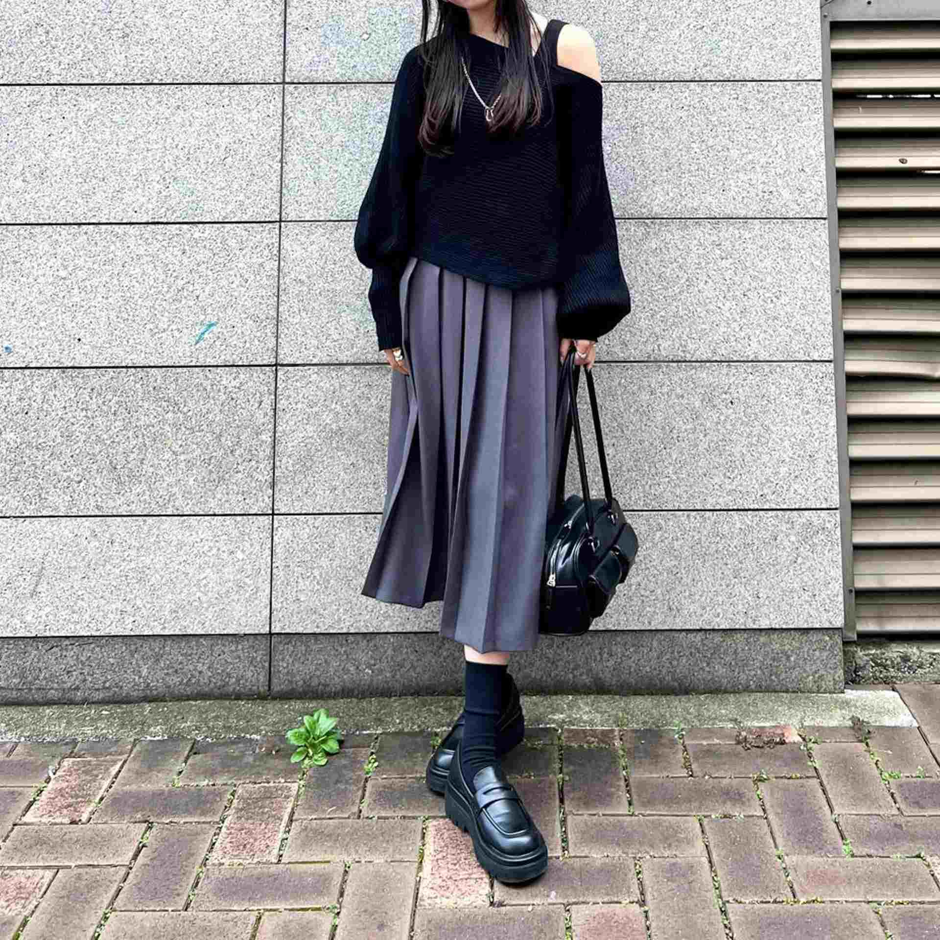 ファビーファビー FABBY FABBY. チャンキーヒールローファー