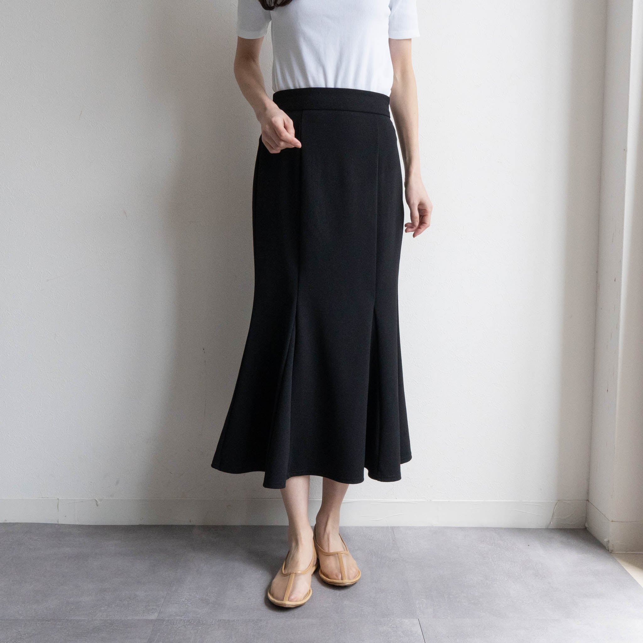 ファビーファビー FABBY FABBY. メッシュシアーフラットシューズ （BE） BE
