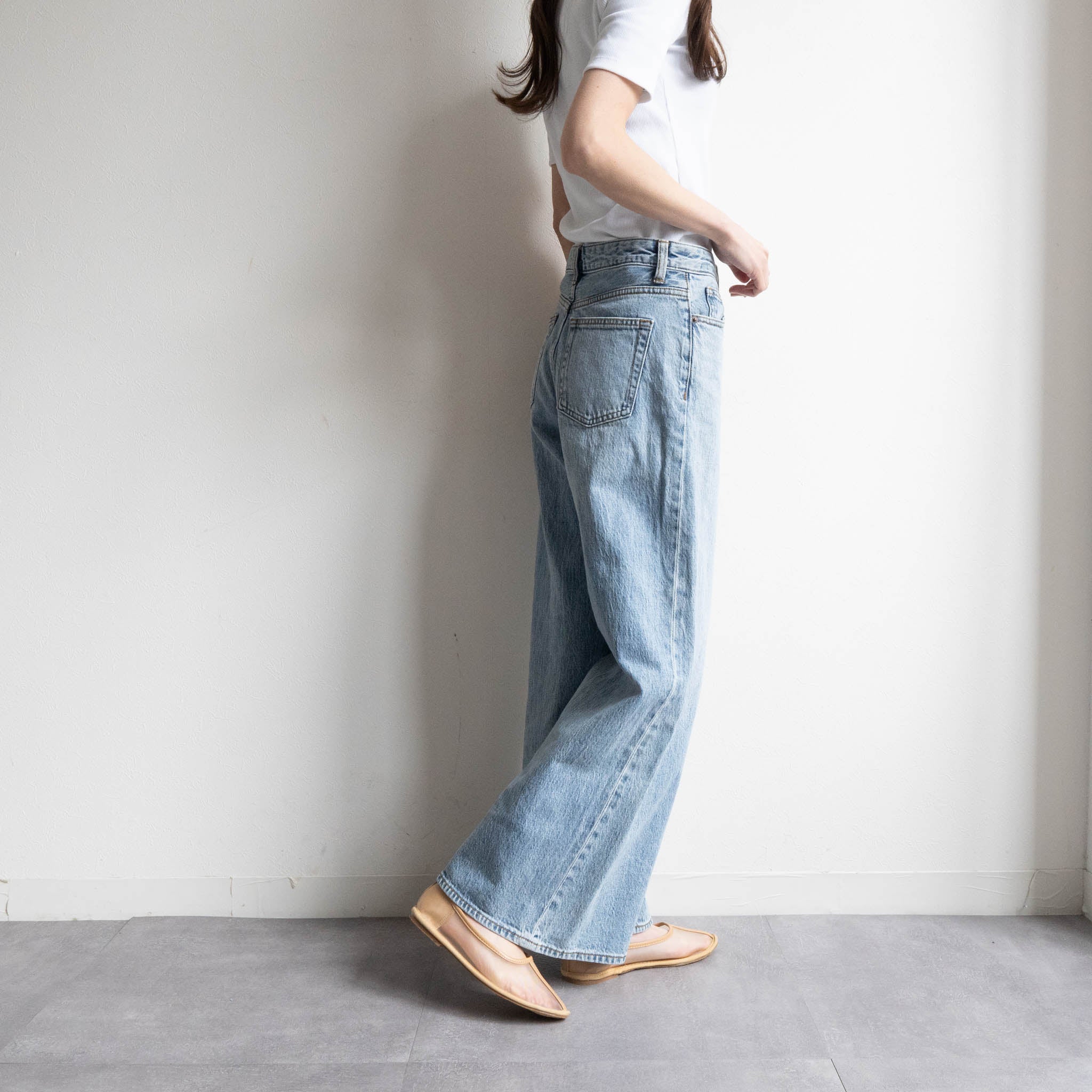 ファビーファビー FABBY FABBY. メッシュシアーフラットシューズ （BE） BE