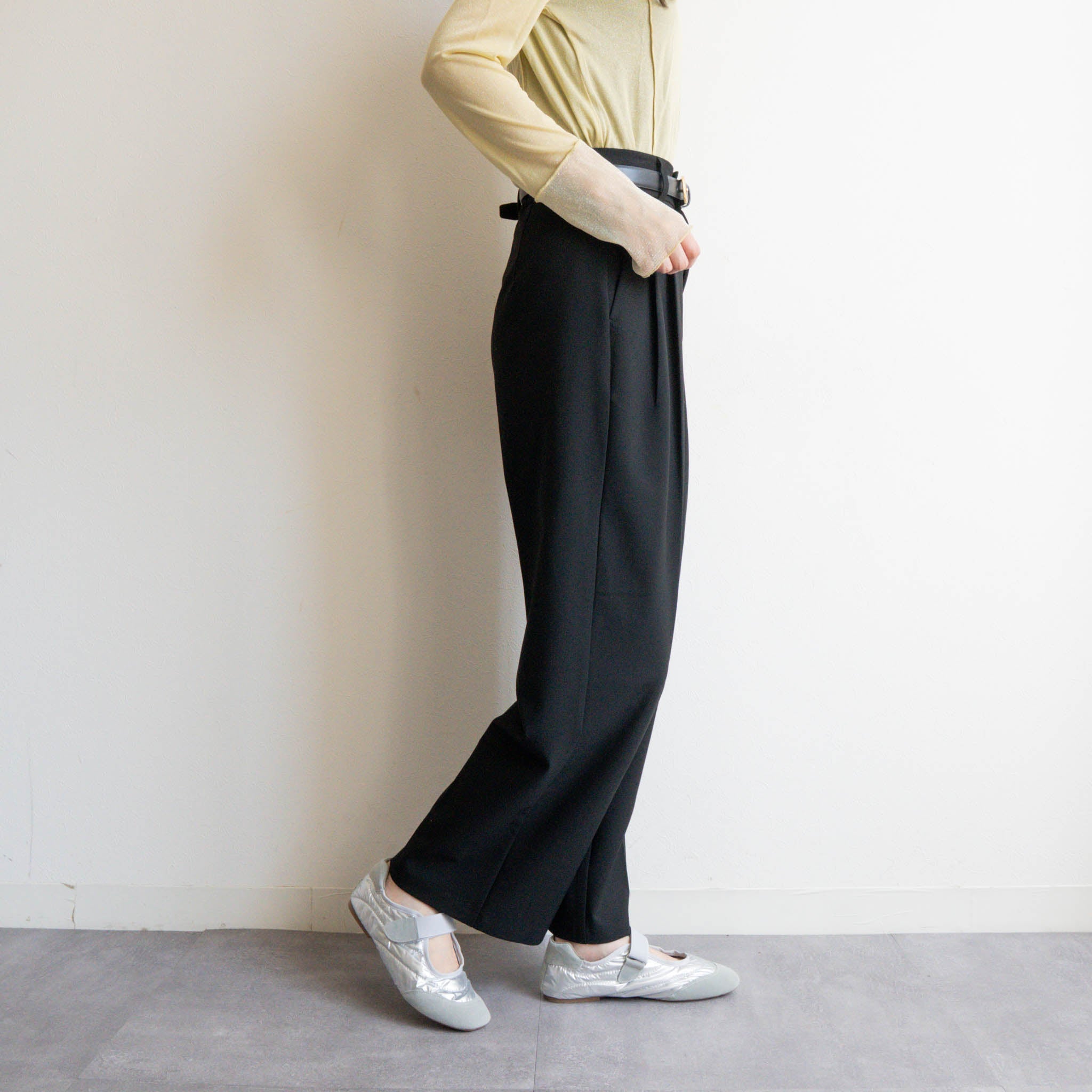 ファビーファビー FABBY FABBY. パラシュートベルクロバレーシューズ （シルバ-） シルバ-