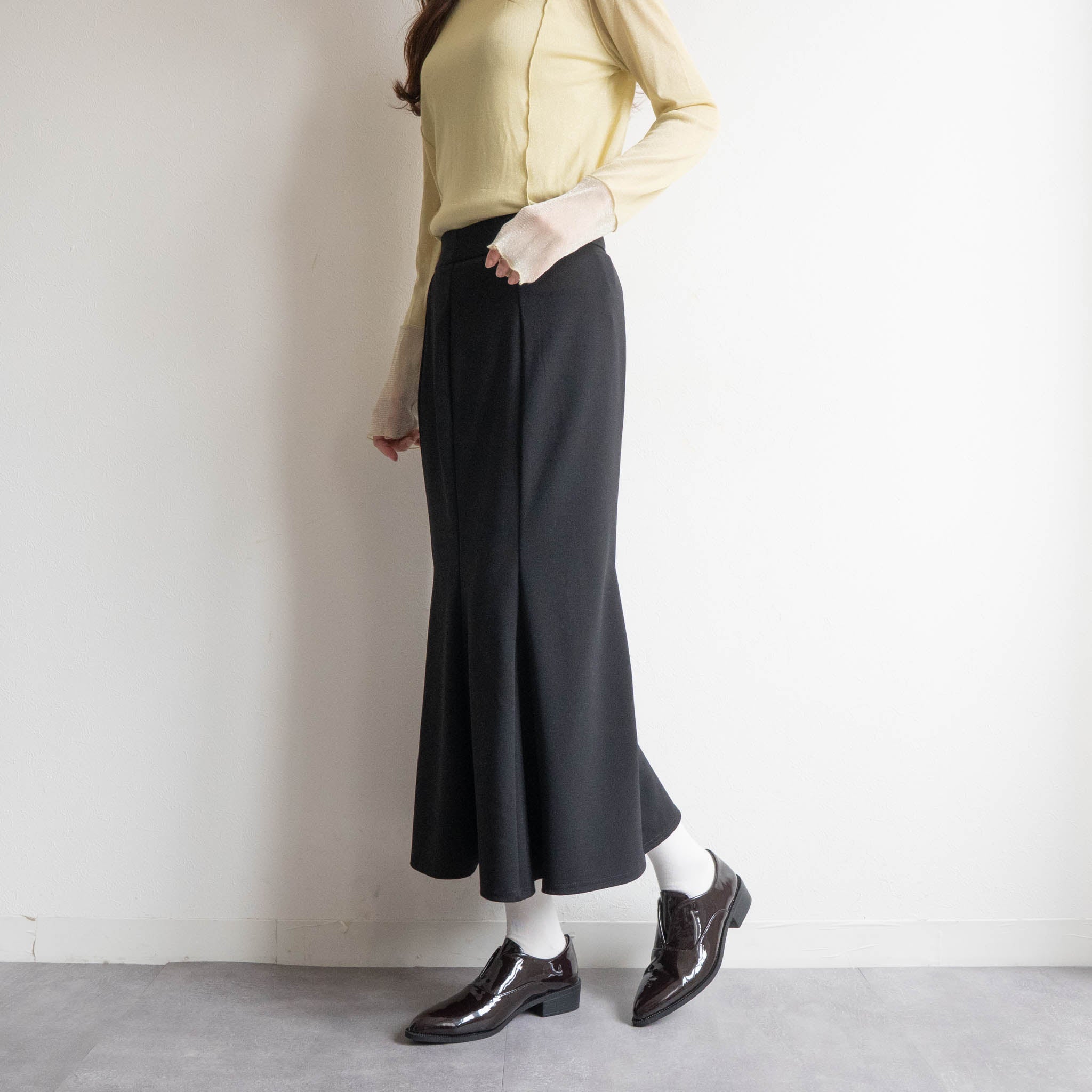 ファビーファビー FABBY FABBY. ポインテッドマニッシュシューズ （ENブラウン） ENブラウン