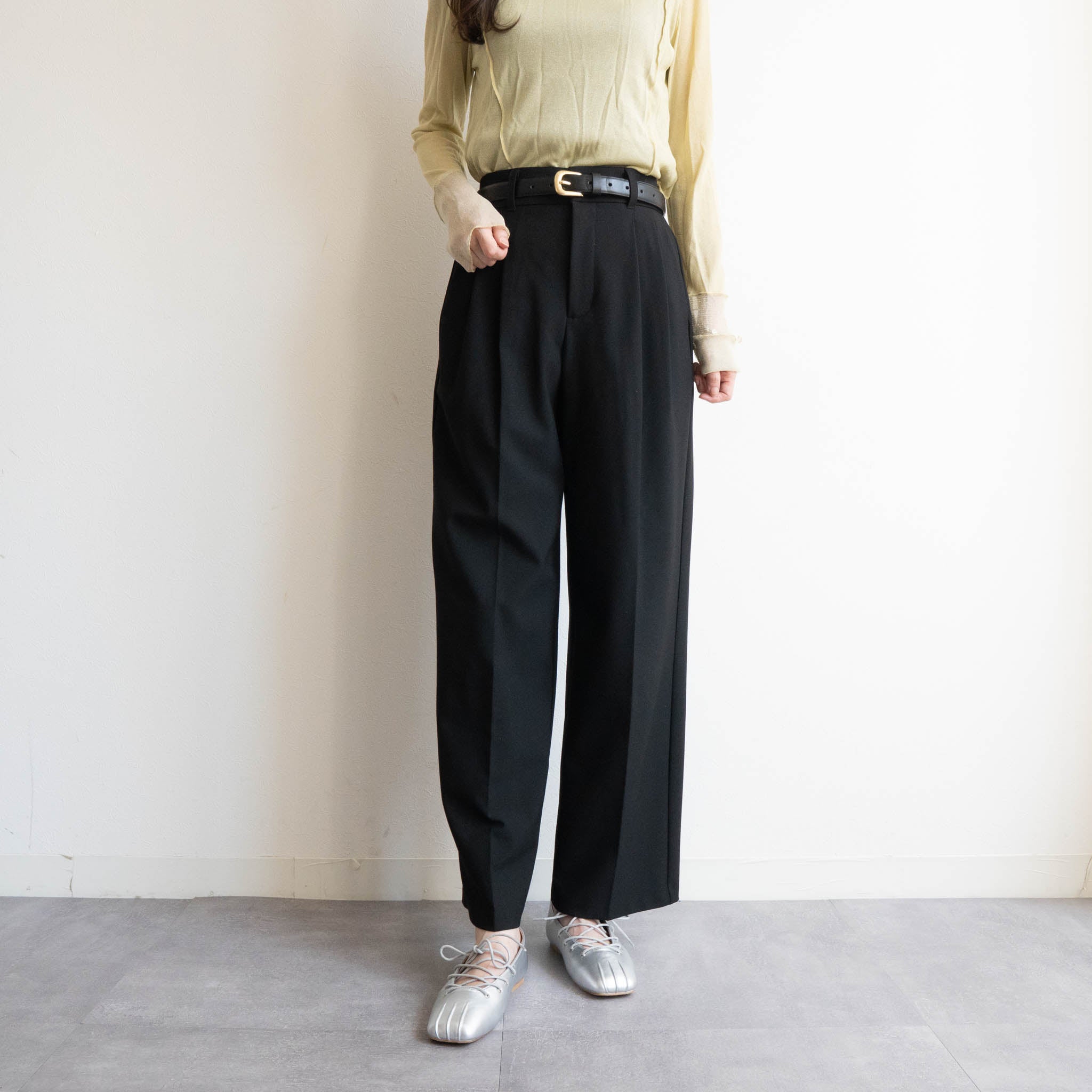 ファビーファビー FABBY FABBY. スクエアーレースアップバレーシューズ （PUシルバー） PUシルバー